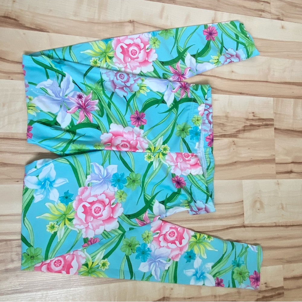 BlackMilk floral paradise leggings